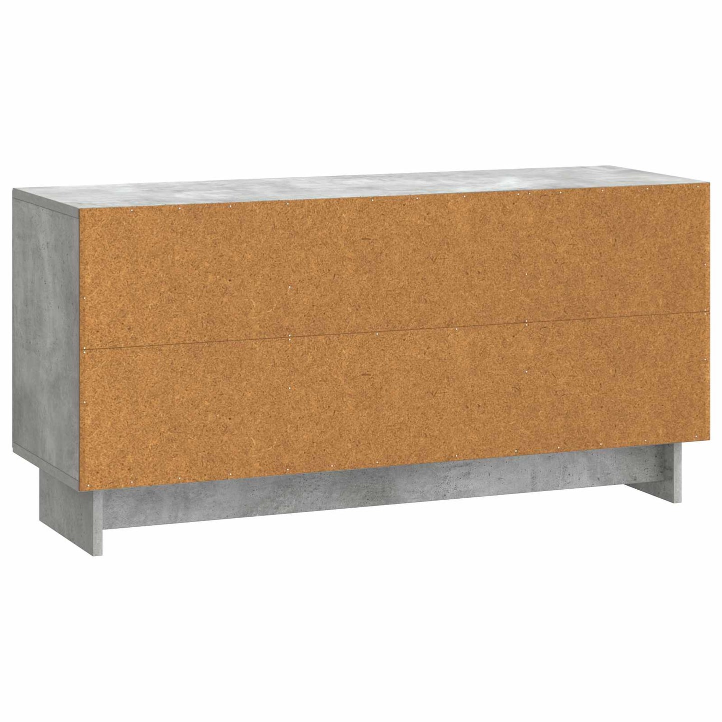 TV szekrény 102 x 34,5 x 50 cm Betonszürke Szerelt Fa