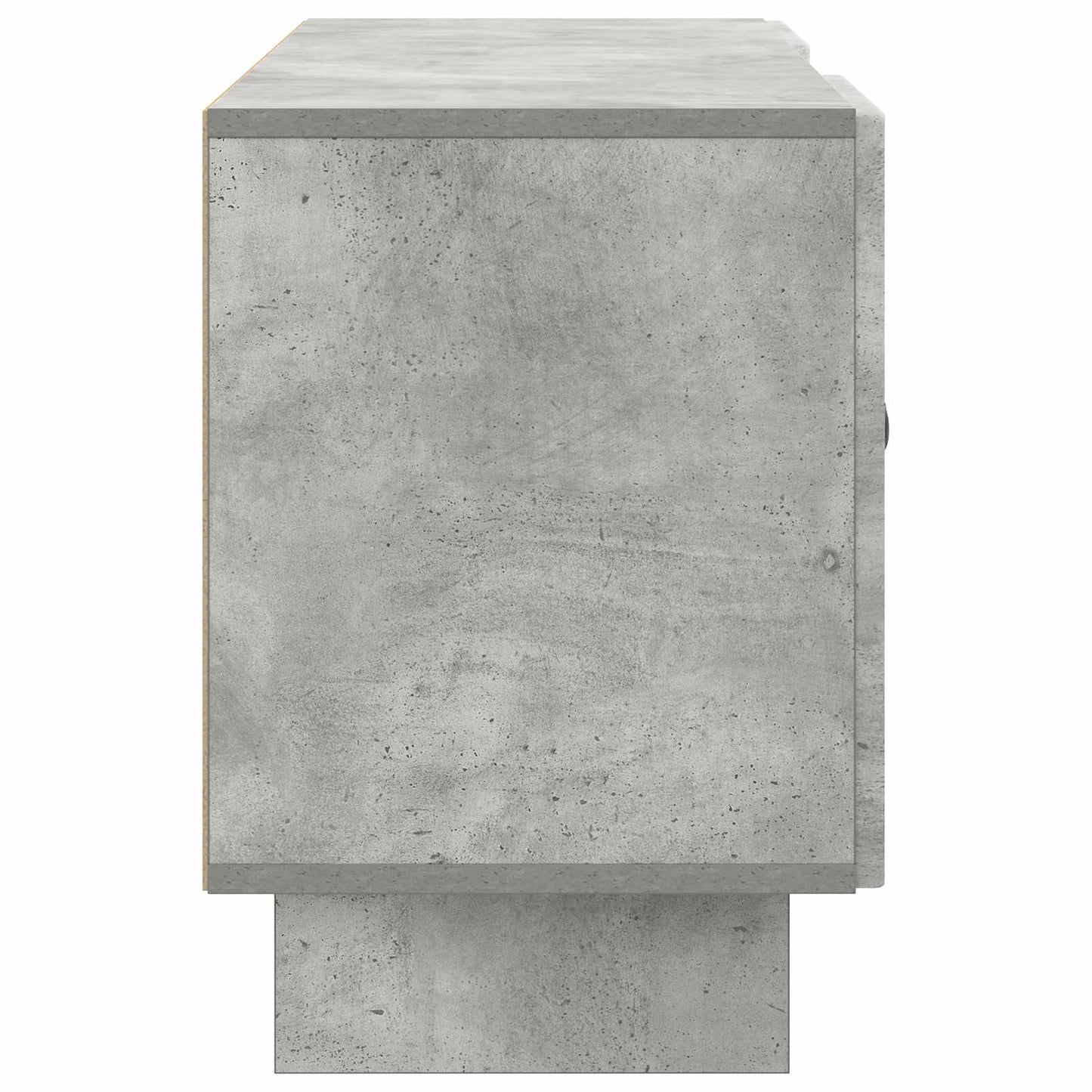 TV szekrény 102 x 34,5 x 50 cm Betonszürke Szerelt Fa