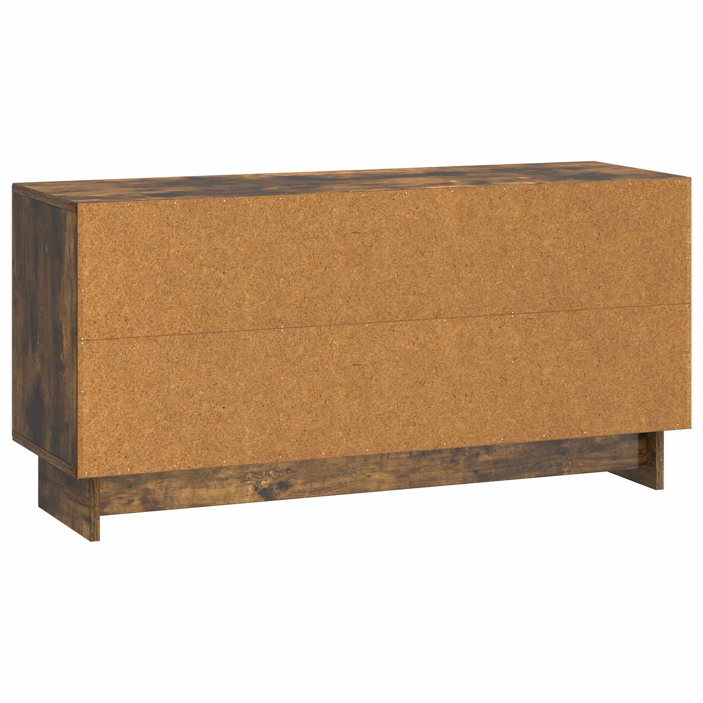 TV szekrény 102 x 34,5 x 50 cm Füstös Tölgy Szerelt Fa