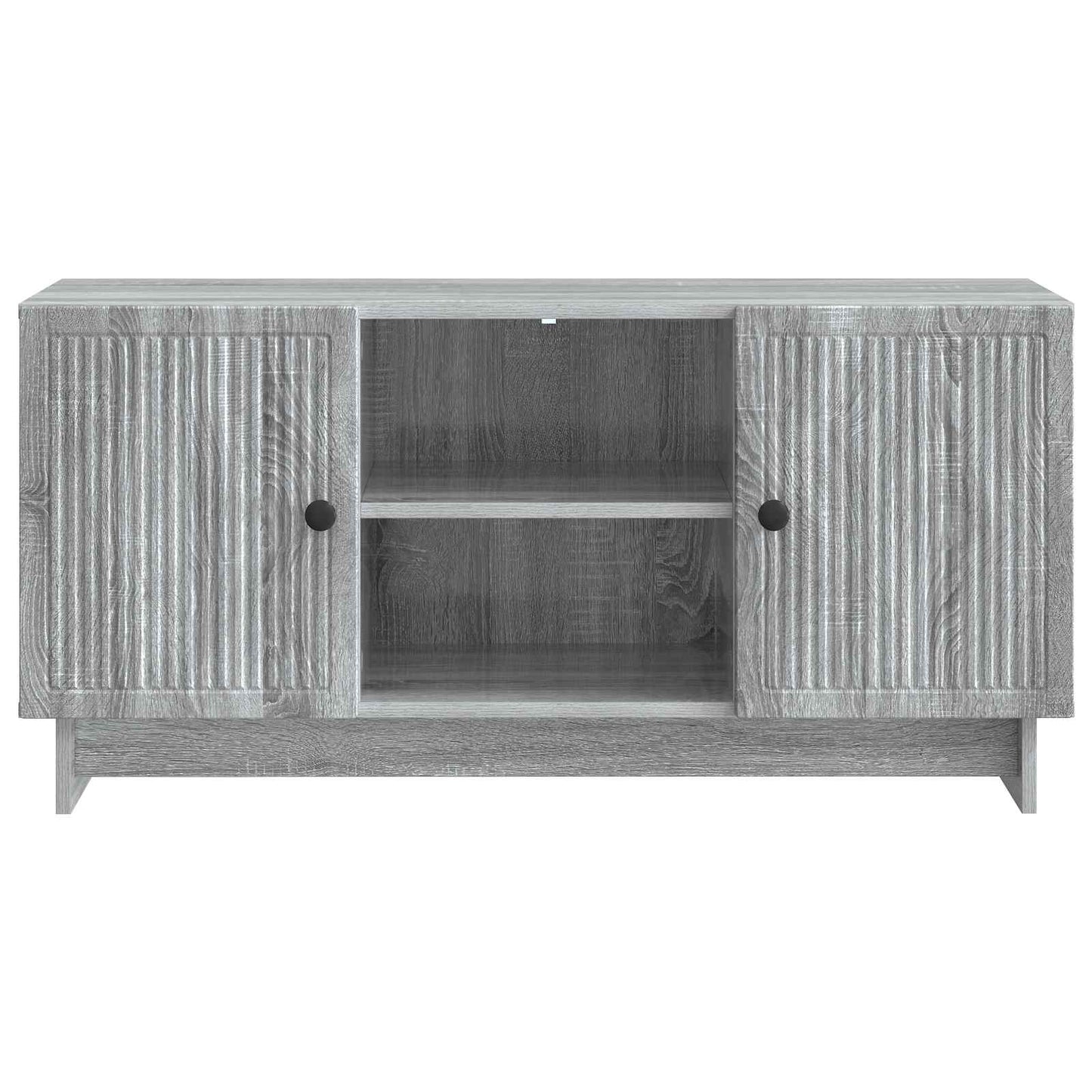 TV szekrény 102 x 34,5 x 50 cm Szürke Sonoma Szerelt Fa