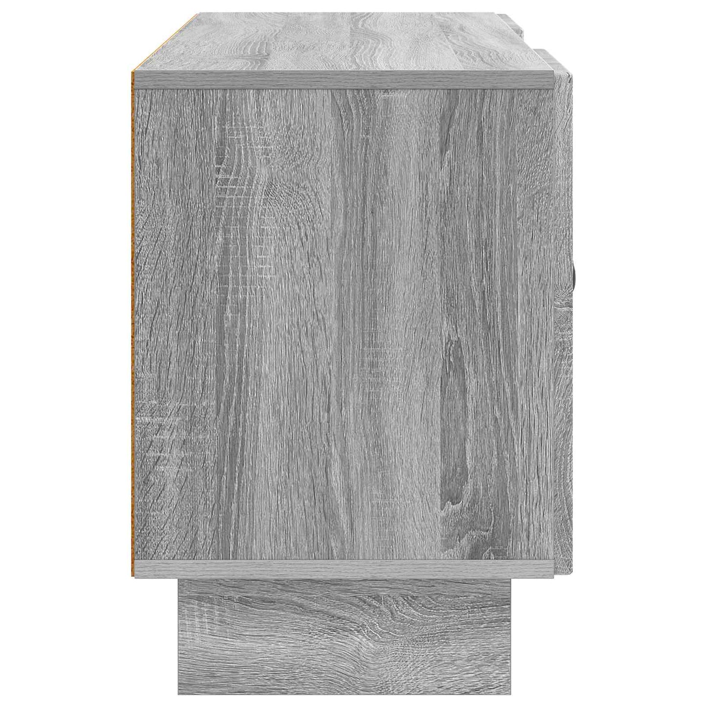 TV szekrény 102 x 34,5 x 50 cm Szürke Sonoma Szerelt Fa
