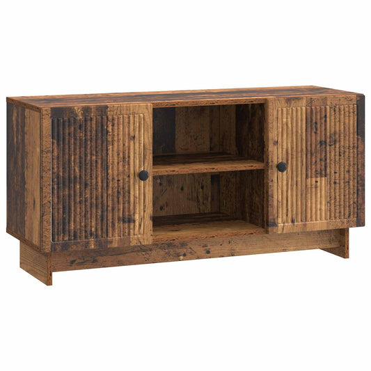TV szekrény 102 x 34,5 x 50 cm Antik Fa Szerelt Fa