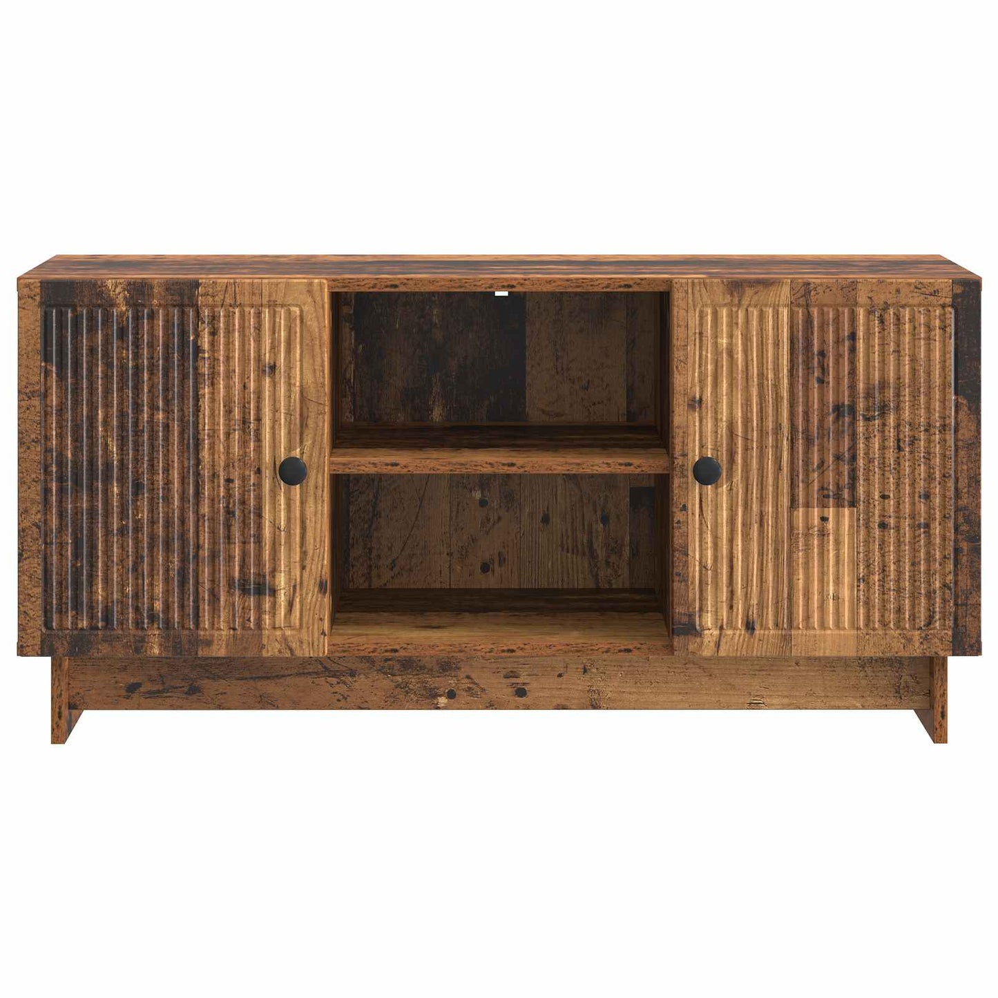 TV szekrény 102 x 34,5 x 50 cm Antik Fa Szerelt Fa