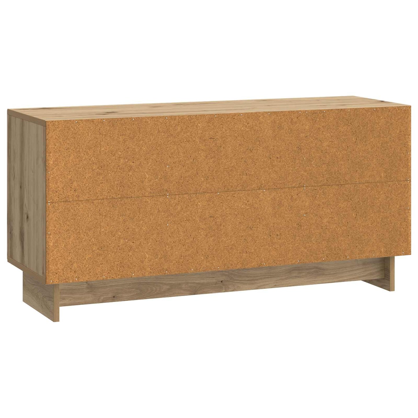 TV szekrény 102 x 34,5 x 50 cm Kézműves Tölgy Szerelt Fa