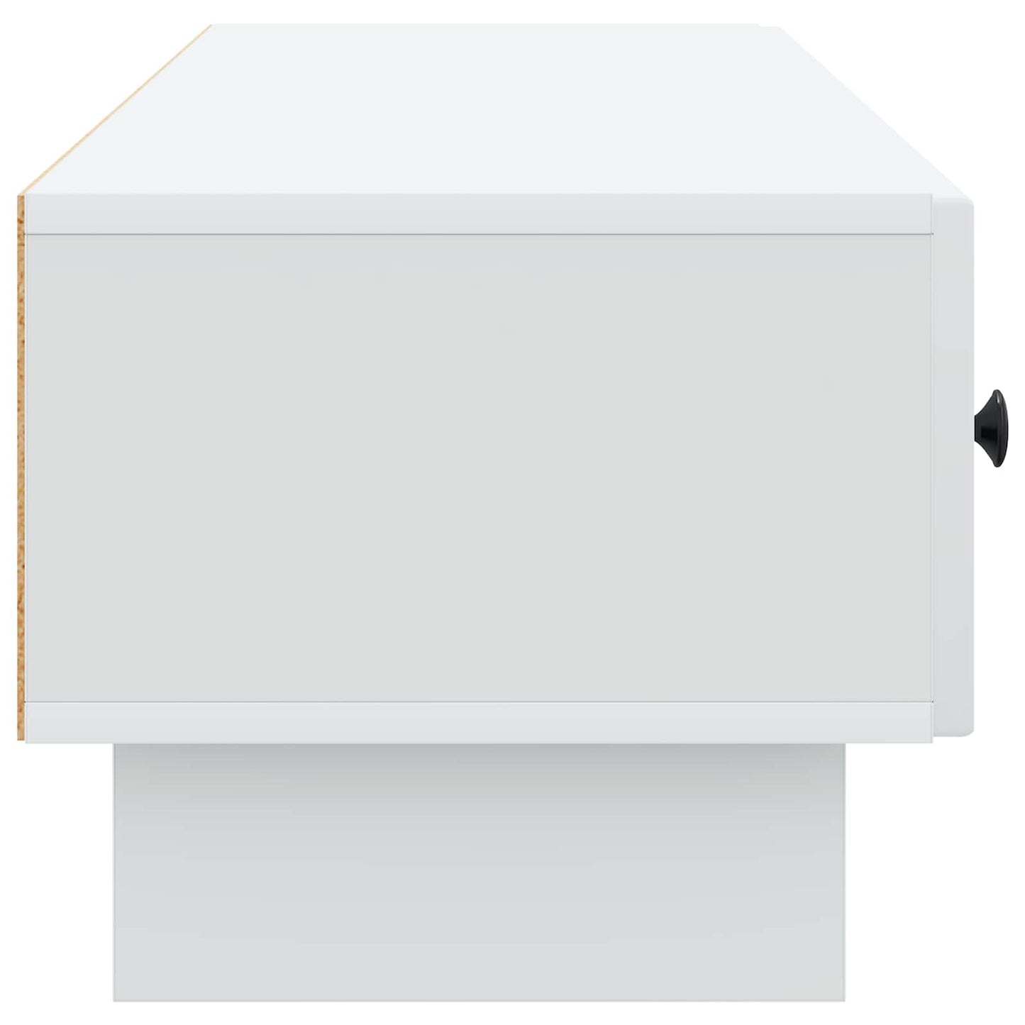 TV szekrény fiókkal Fehér 147 x 34,5 x 30 cm Szerelt Fa