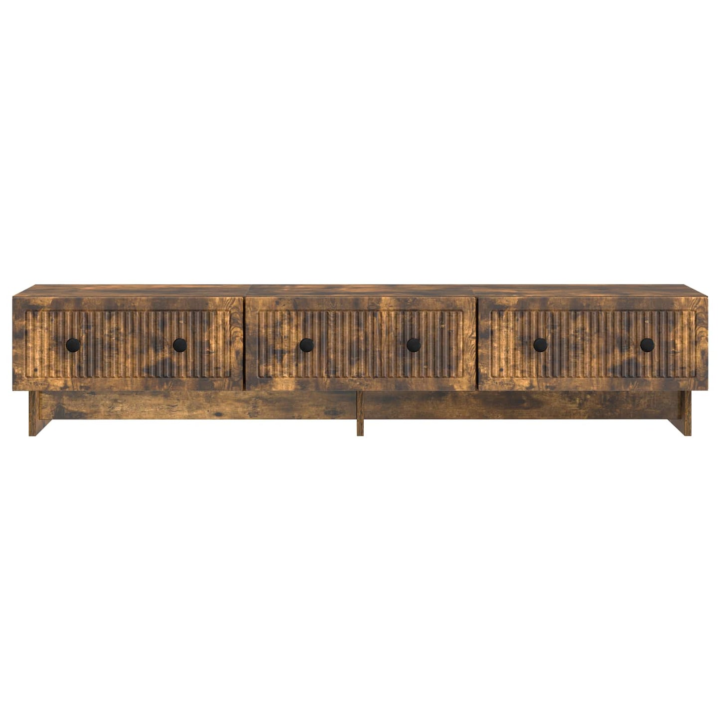 TV szekrény fiókkal Füstös Tölgy 147 x 34,5 x 30 cm Szerelt Fa