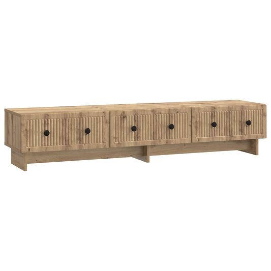 TV szekrény Kézműves Tölgy 147 x 34,5 x 30 cm Szerelt Fa