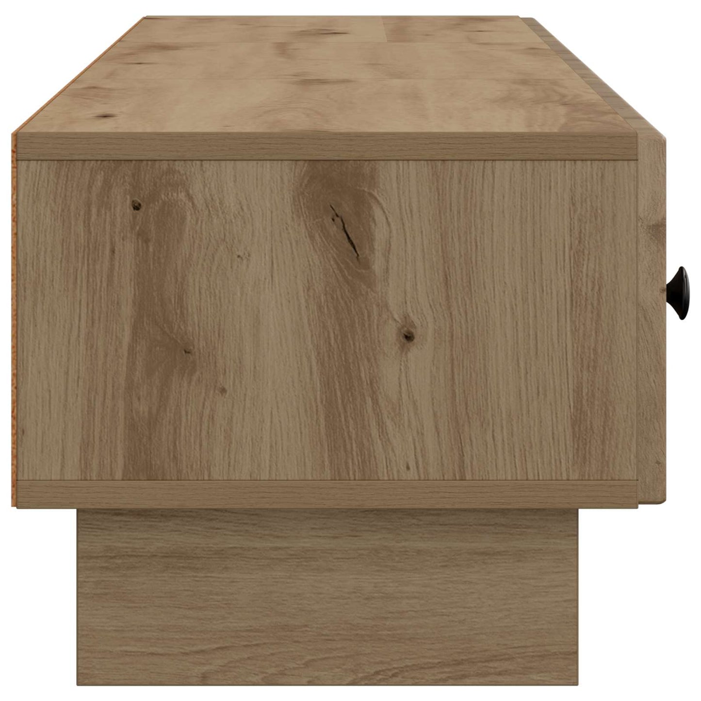 TV szekrény 147 x 34,5 x 30 cm Kézműves Tölgy Szerelt Fa