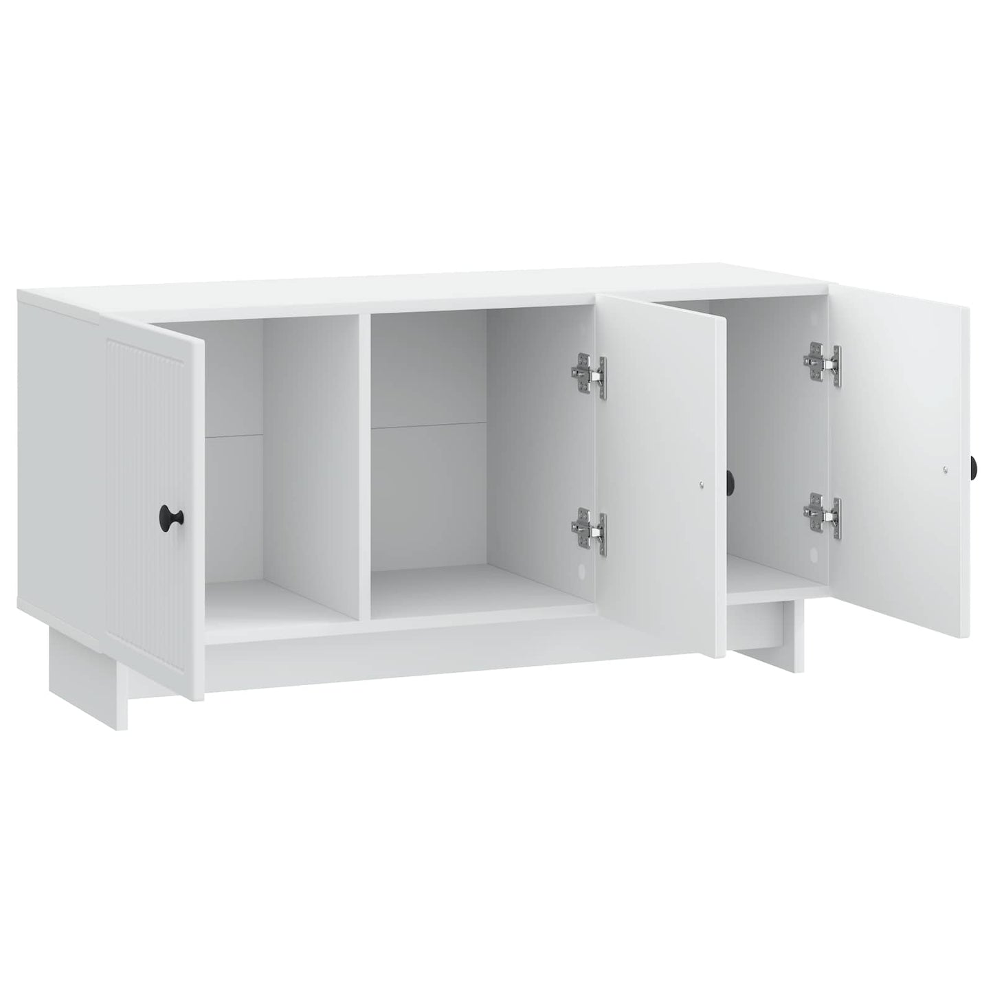 TV szekrény Fehér 99 x 34,5 x 50 cm Szerelt Fa