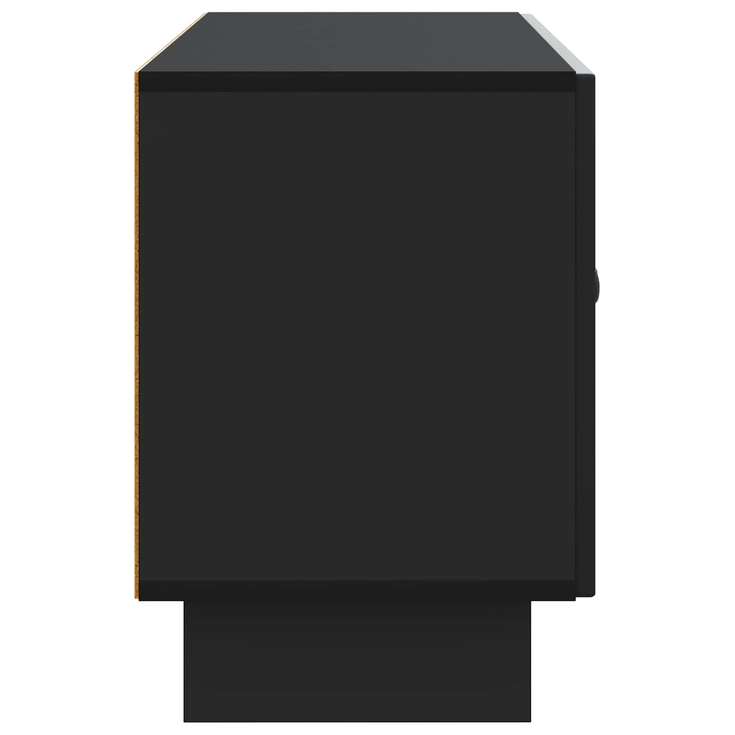 TV szekrény Fekete 99 x 34,5 x 50 cm Szerelt Fa