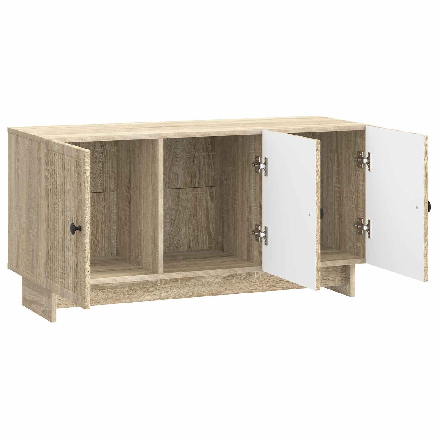 TV szekrény Sonoma Tölgy 99 x 34,5 x 50 cm Szerelt Fa