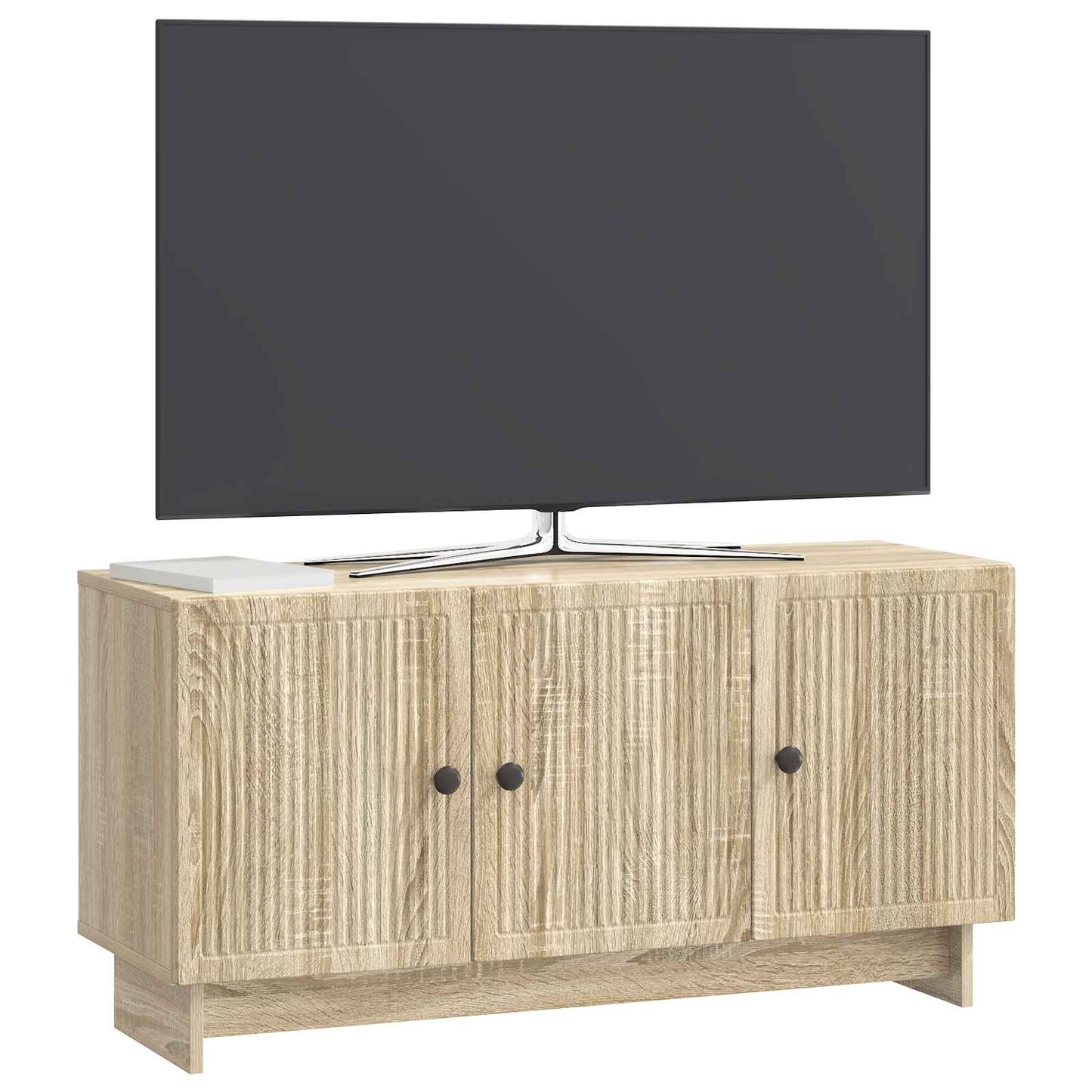 TV szekrény Sonoma Tölgy 99 x 34,5 x 50 cm Szerelt Fa