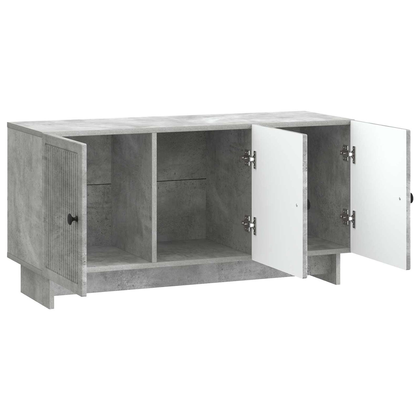 TV szekrény Betonszürke 99 x 34,5 x 50 cm Szerelt Fa