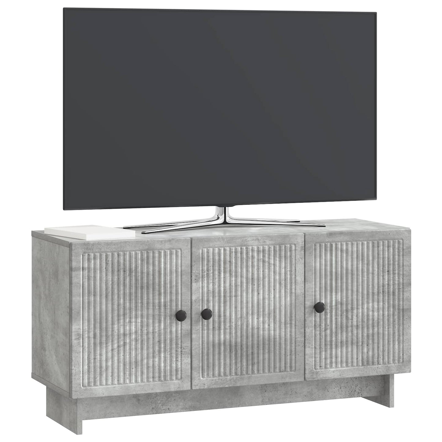 TV szekrény Betonszürke 99 x 34,5 x 50 cm Szerelt Fa