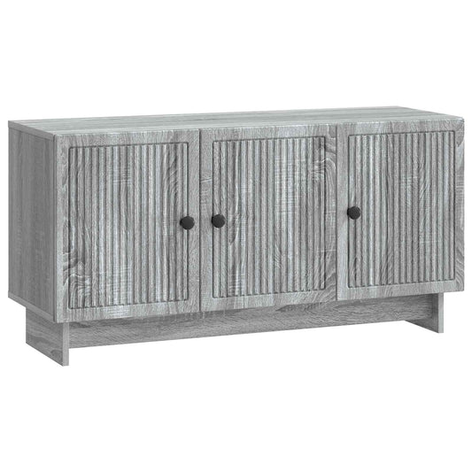TV szekrény Szürke Sonoma 99 x 34,5 x 50 cm Szerelt Fa