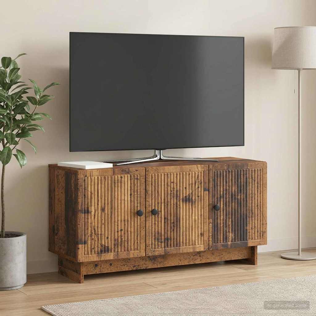 TV szekrény Antik Fa 99 x 34,5 x 50 cm Szerelt Fa
