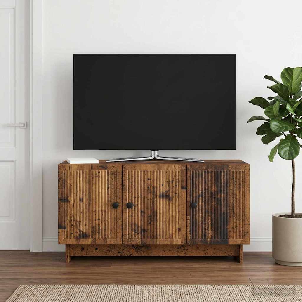 TV szekrény Antik Fa 99 x 34,5 x 50 cm Szerelt Fa