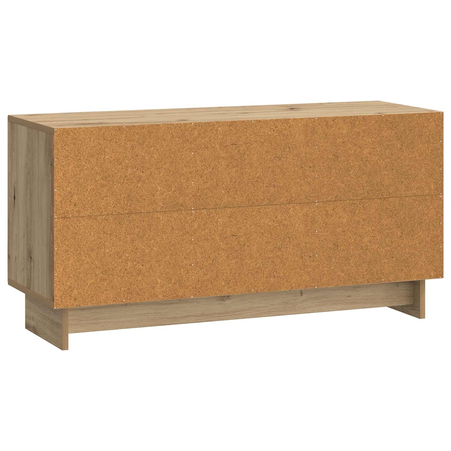 TV szekrény 99 x 34,5 x 50 cm Kézműves Tölgy Szerelt Fa