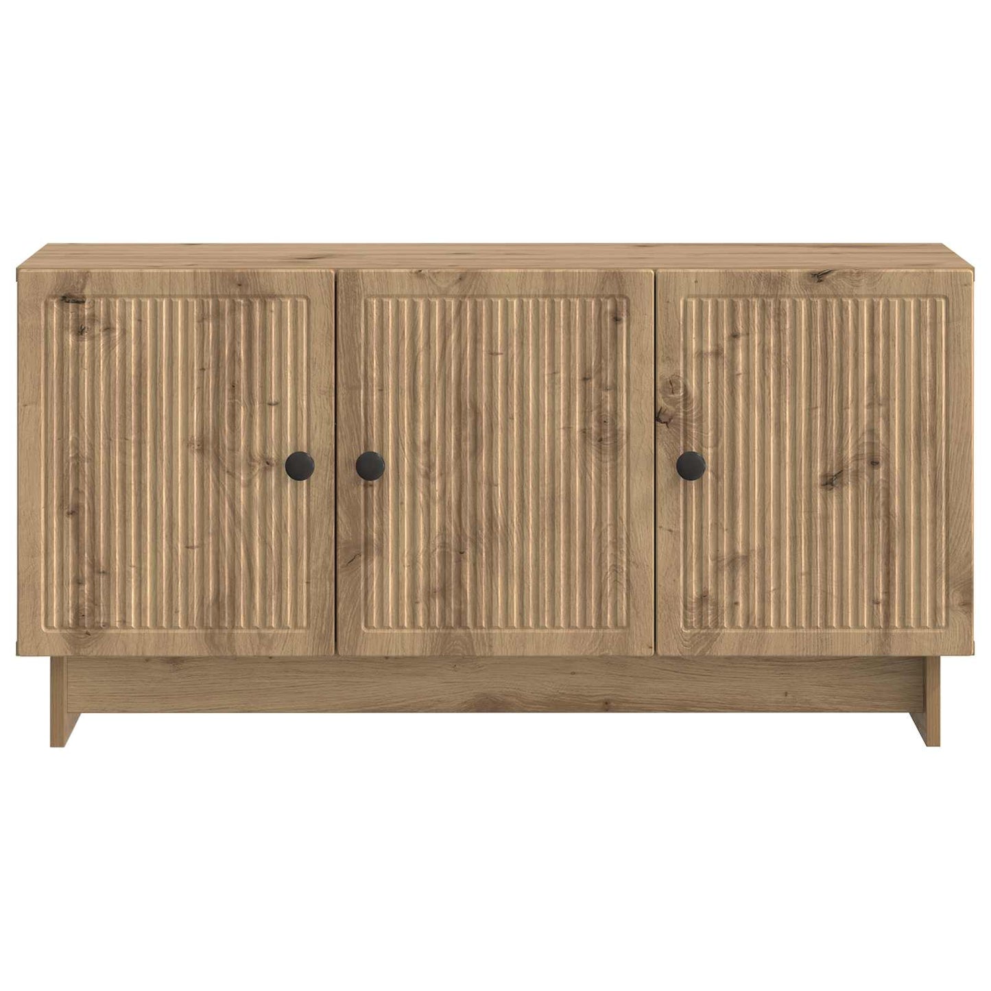 TV szekrény 99 x 34,5 x 50 cm Kézműves Tölgy Szerelt Fa