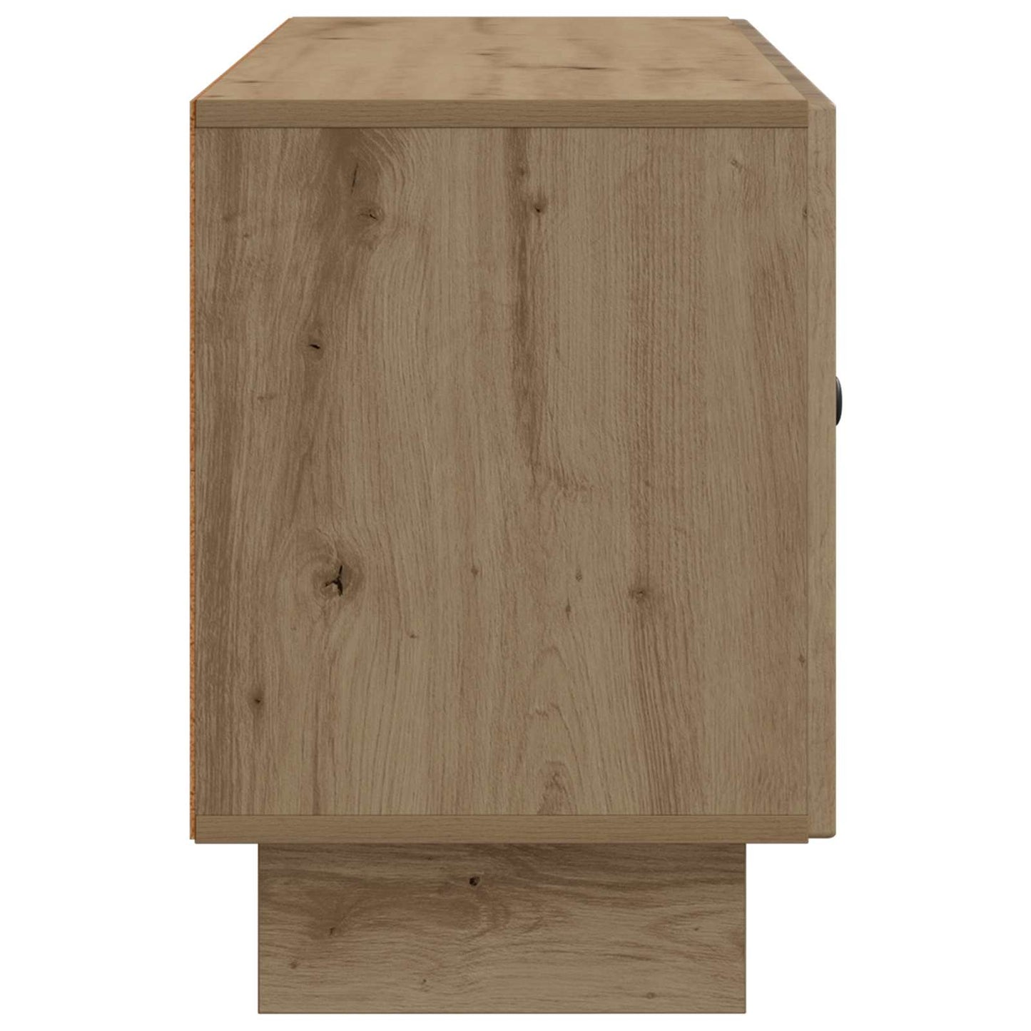 TV szekrény 99 x 34,5 x 50 cm Kézműves Tölgy Szerelt Fa