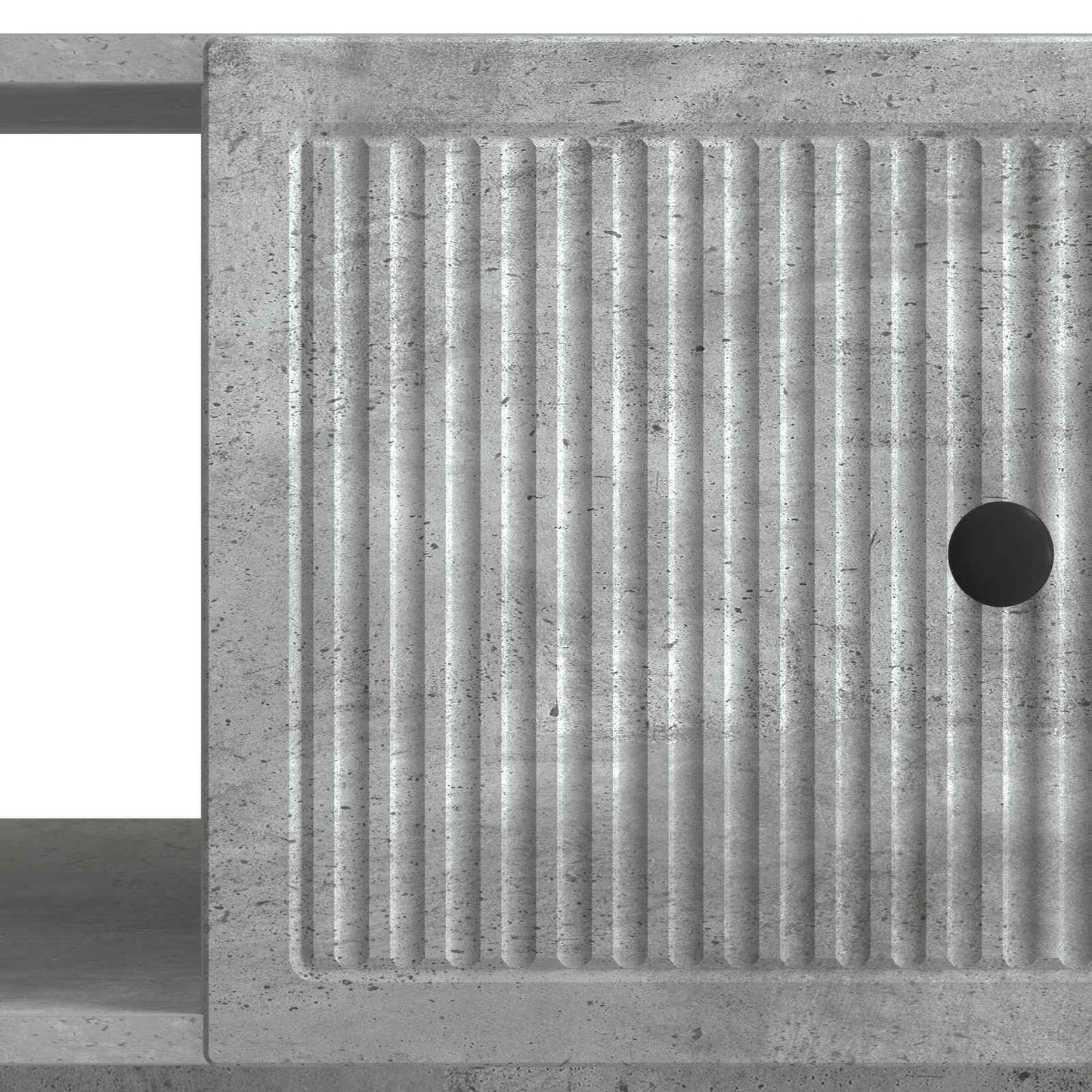 Dohányzóasztal Betonszürke 90 x 50 x 40 cm Szerelt Fa