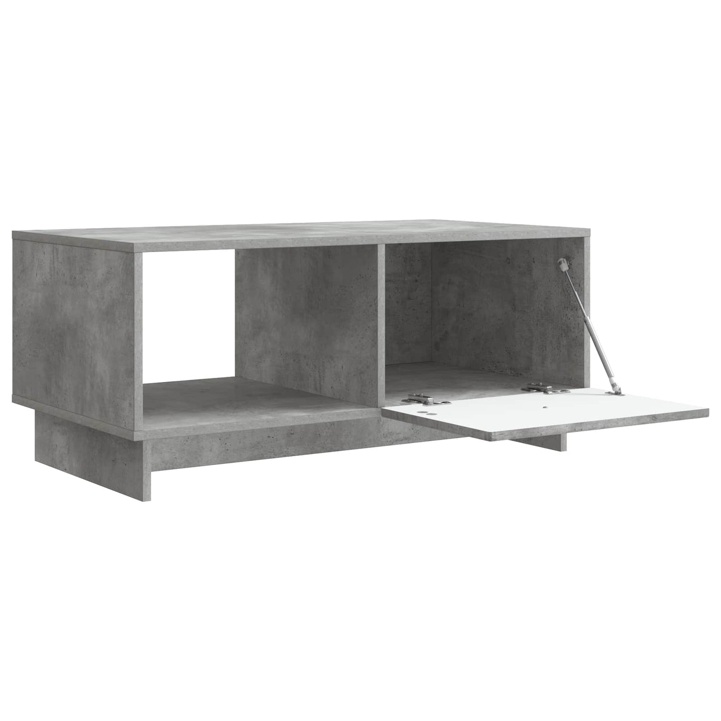 Dohányzóasztal Betonszürke 90 x 50 x 40 cm Szerelt Fa