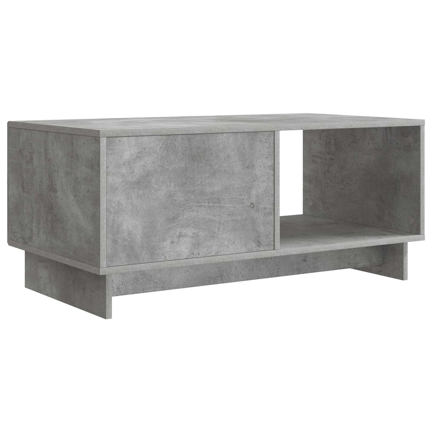 Dohányzóasztal Betonszürke 90 x 50 x 40 cm Szerelt Fa