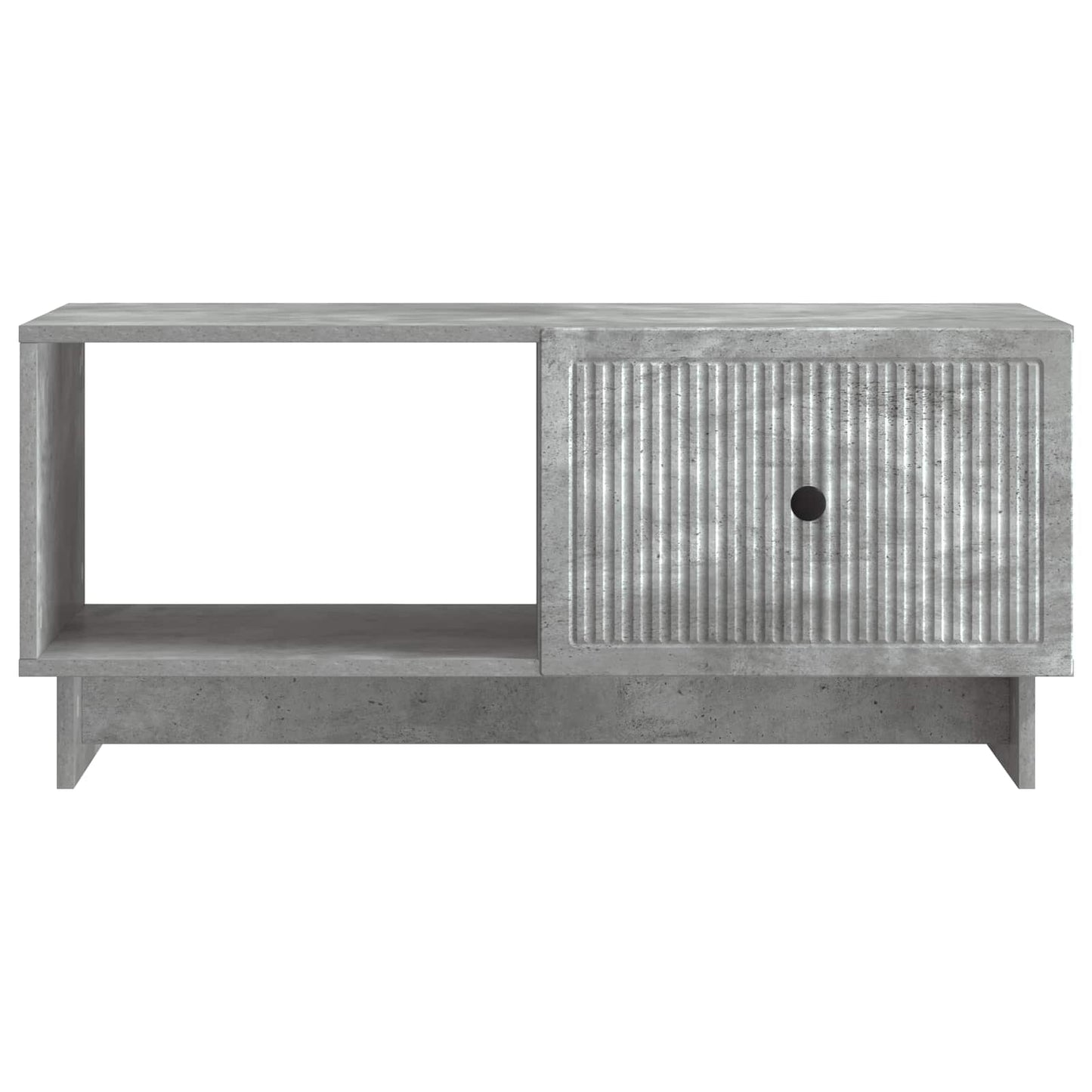 Dohányzóasztal Betonszürke 90 x 50 x 40 cm Szerelt Fa