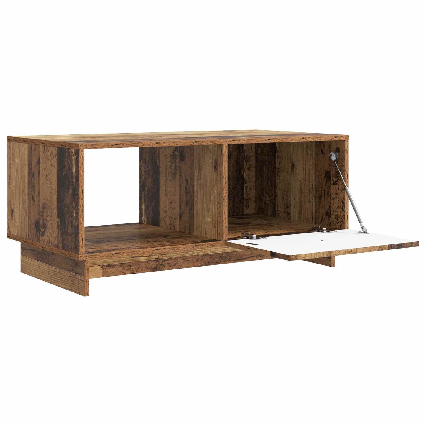 Dohányzóasztal Antik Fa 90 x 50 x 40 cm Szerelt Fa