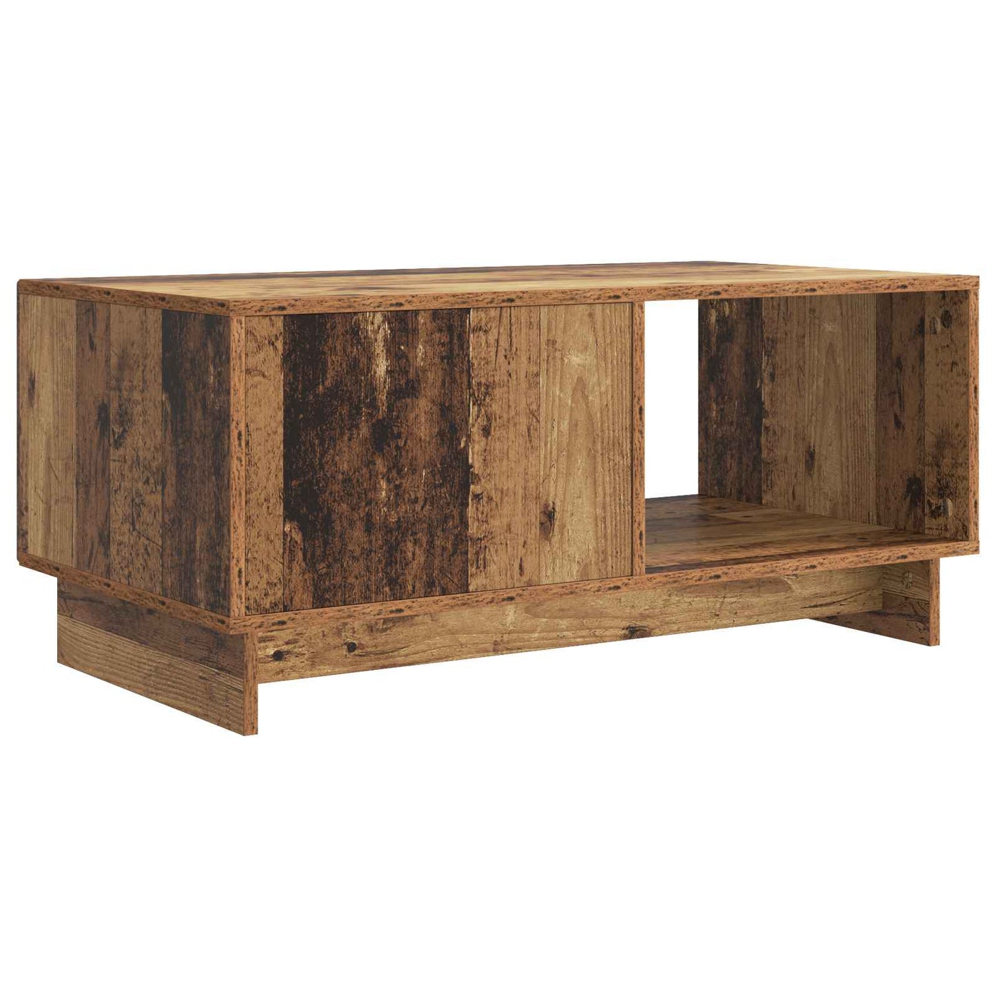 Dohányzóasztal Antik Fa 90 x 50 x 40 cm Szerelt Fa
