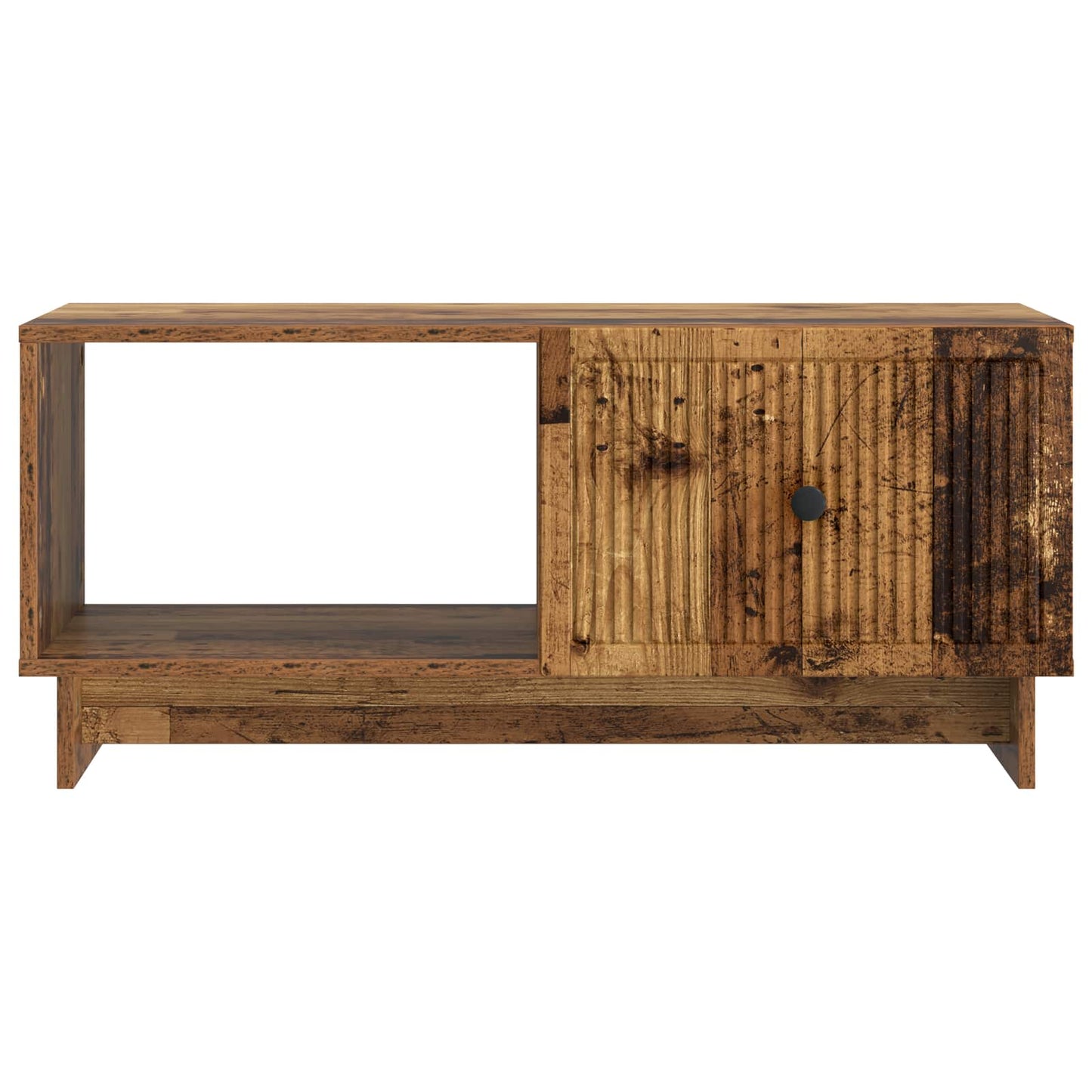 Dohányzóasztal Antik Fa 90 x 50 x 40 cm Szerelt Fa