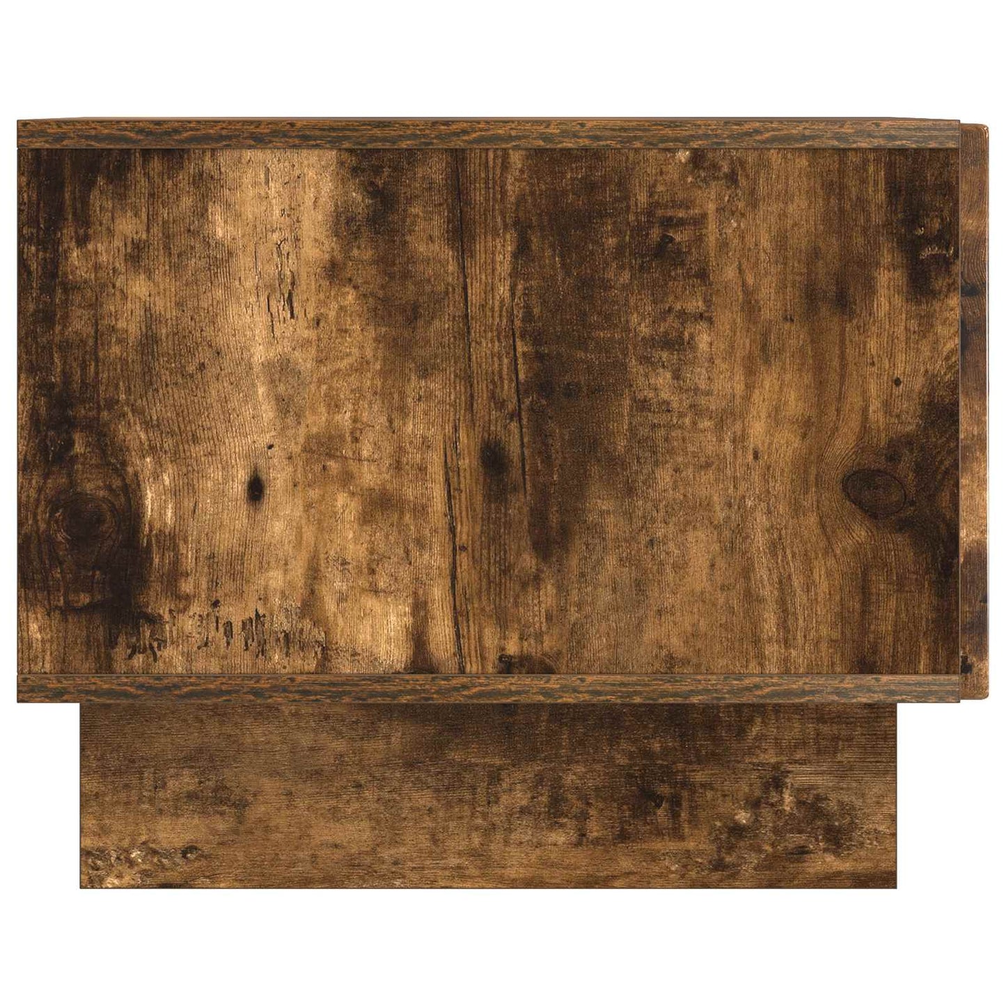 Dohányzóasztal fiókkal Füstös Tölgy 49 x 50 x 40 cm Szerelt Fa