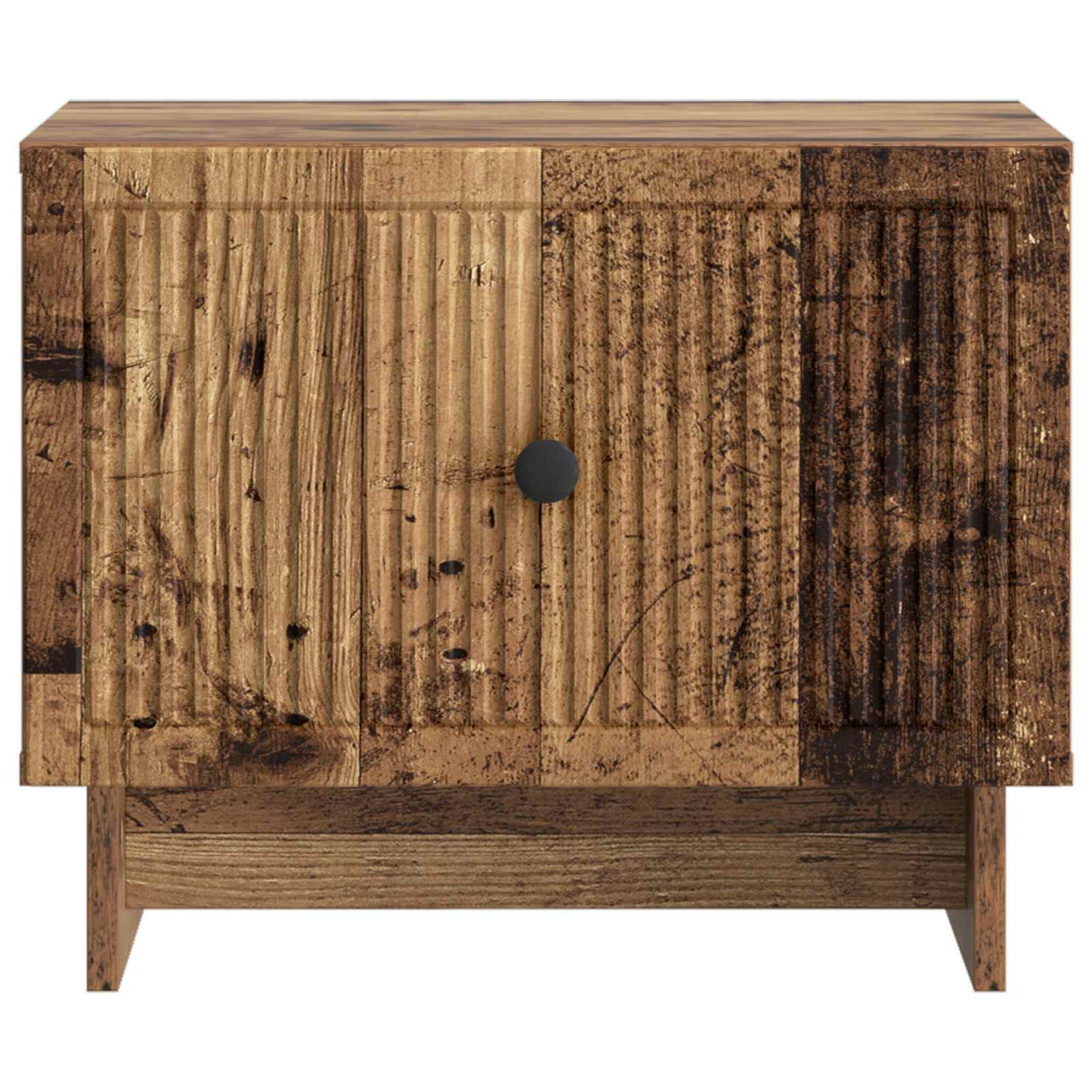Dohányzóasztal fiókkal Antik Fa 49 x 50 x 40 cm Szerelt Fa