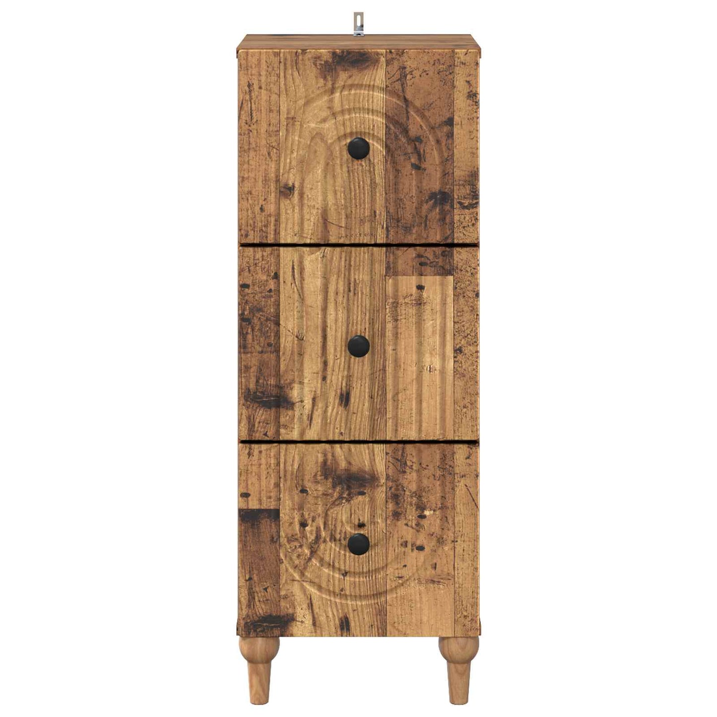 Fiókos szekrény Antik Fa 33 x 34,5 x 90 cm Szerelt Fa