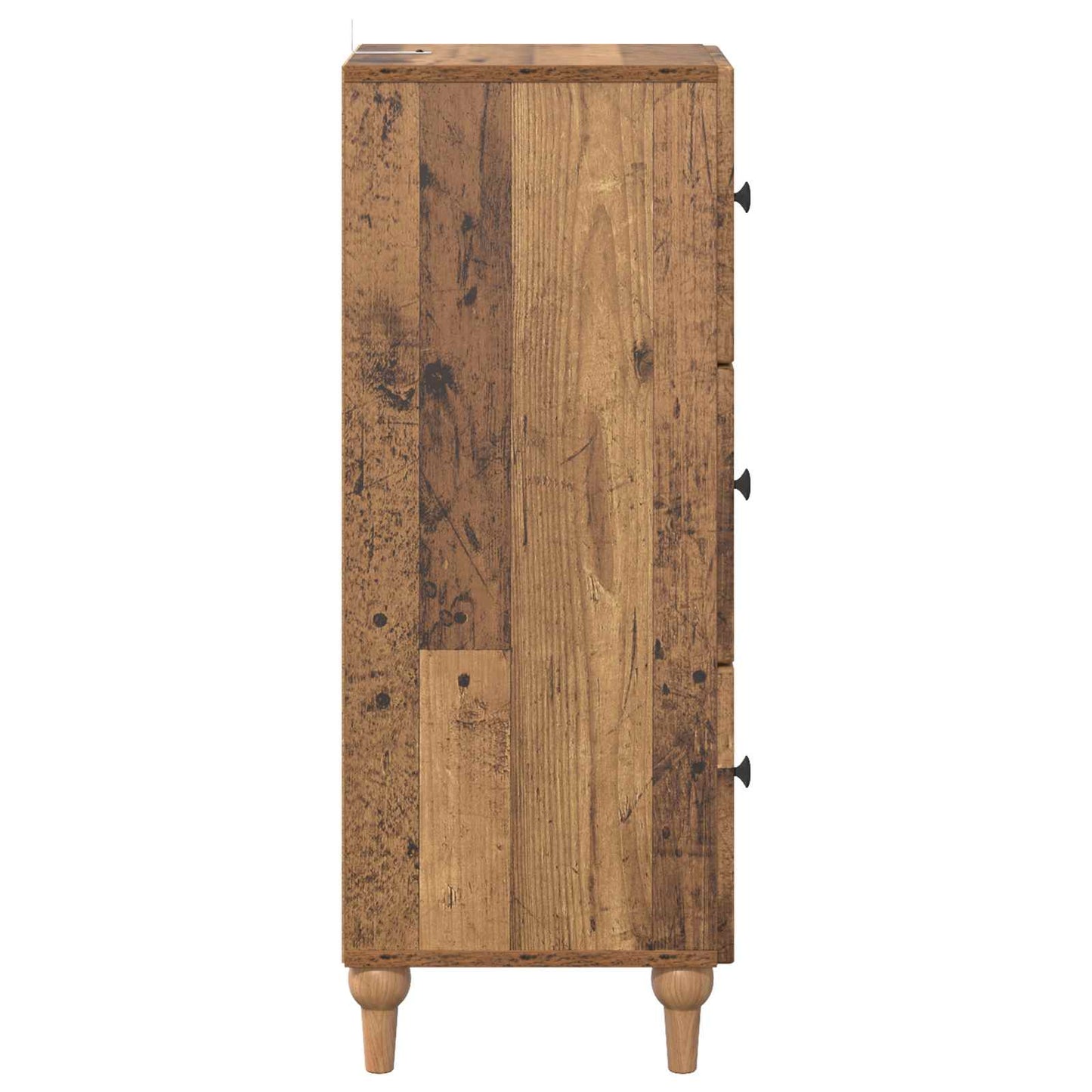 Fiókos szekrény Antik Fa 33 x 34,5 x 90 cm Szerelt Fa