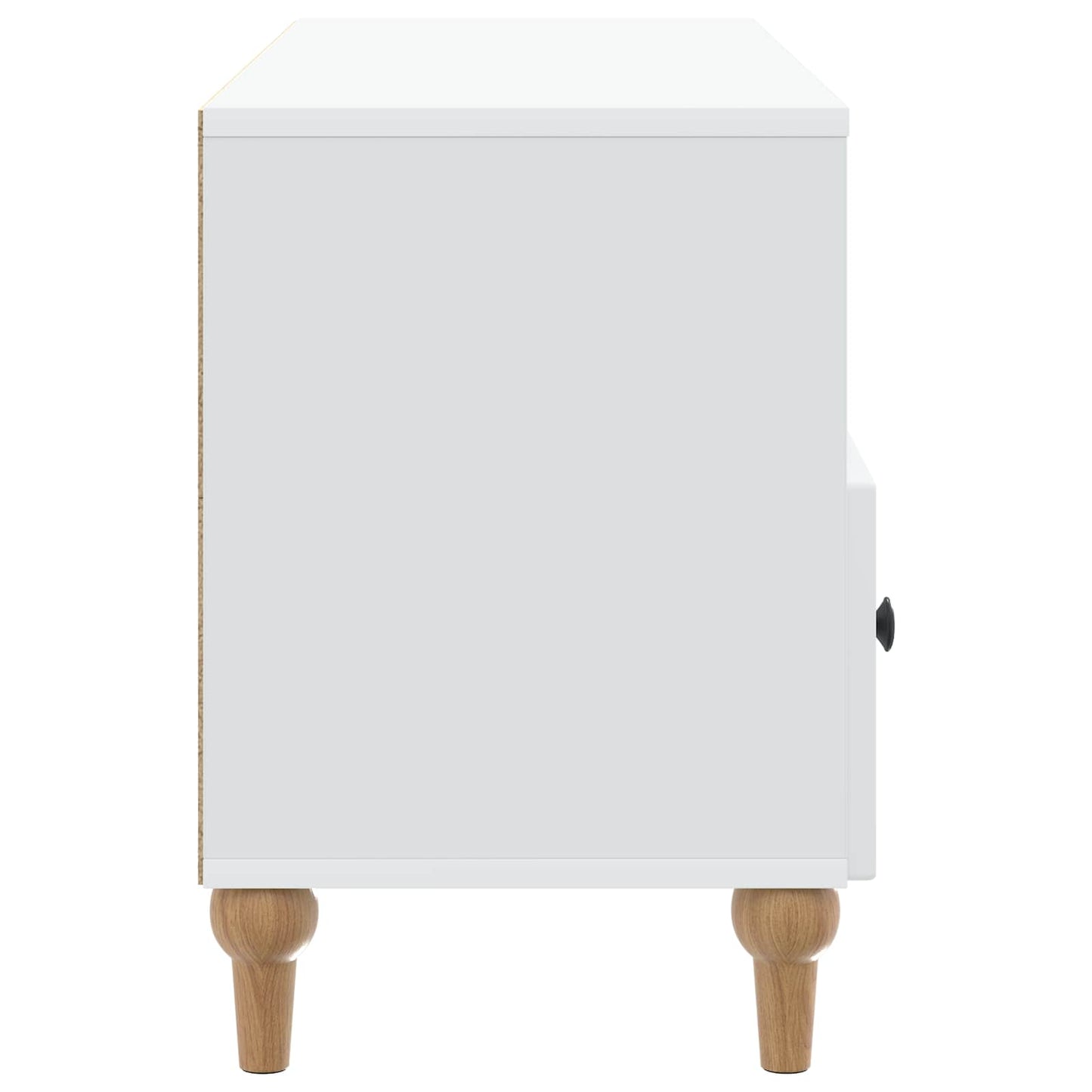 TV szekrény Fehér 102 x 34,5 x 50 cm Mérnöki fa