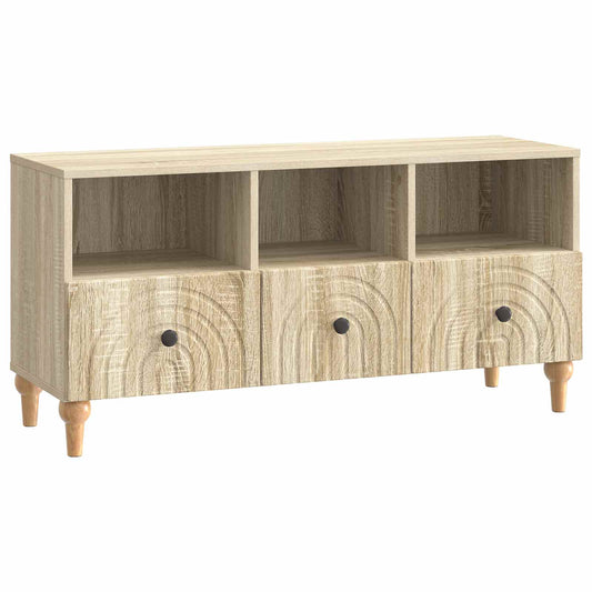 TV szekrény Sonoma tölgy 102 x 34,5 x 50 cm Mérnöki fa