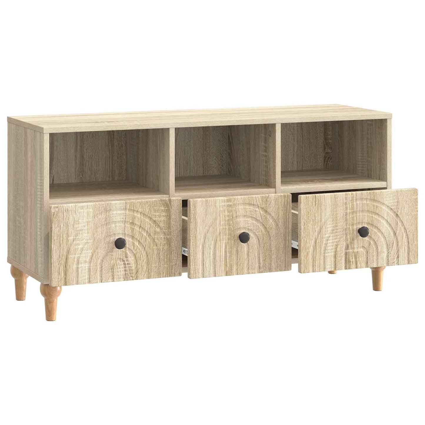 TV szekrény Sonoma tölgy 102 x 34,5 x 50 cm Mérnöki fa