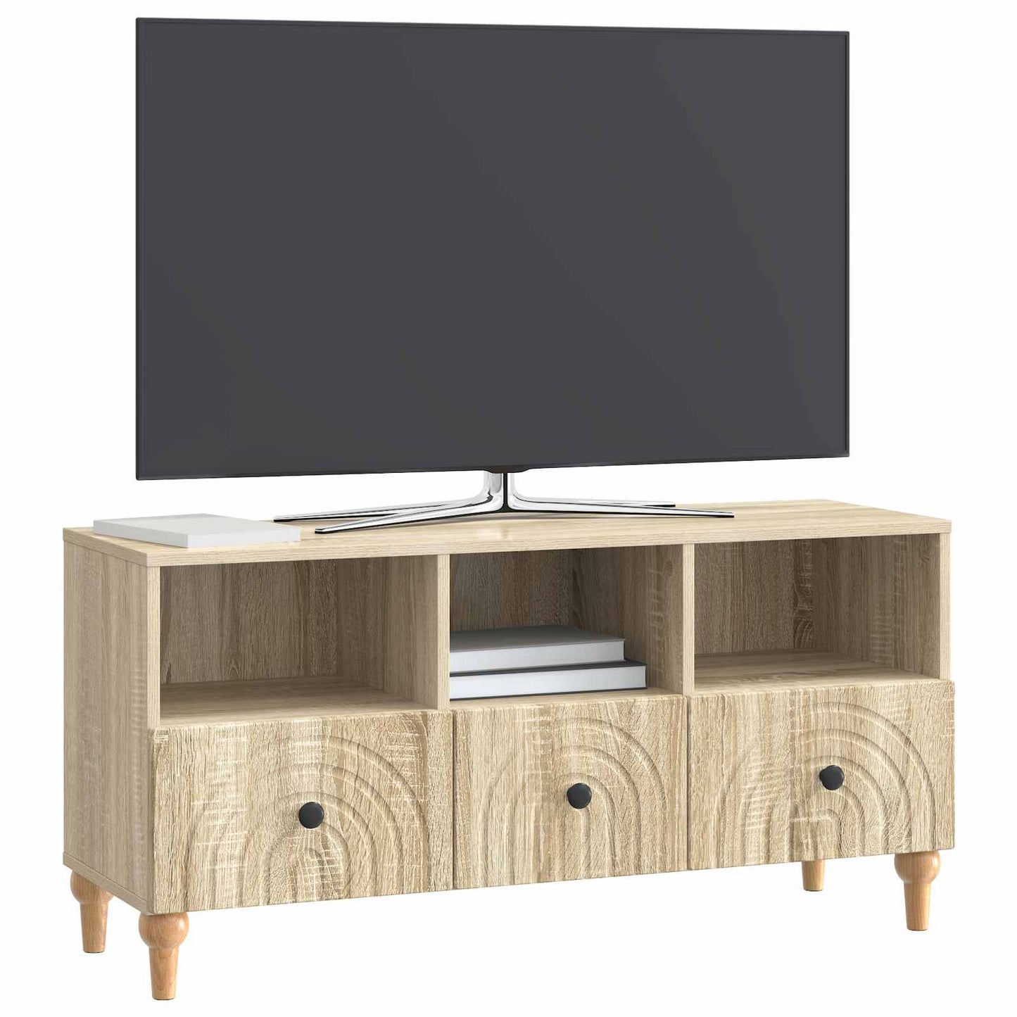 TV szekrény Sonoma tölgy 102 x 34,5 x 50 cm Mérnöki fa