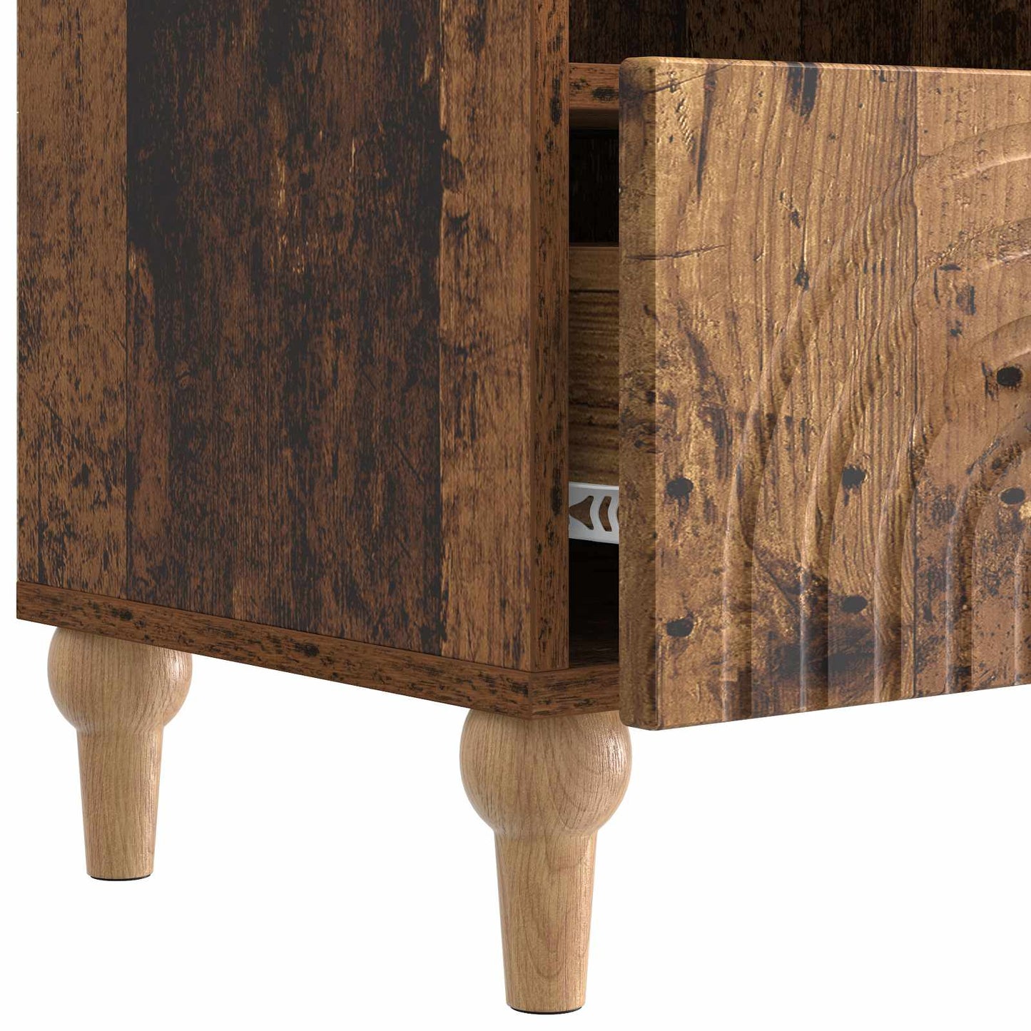 TV szekrény Öreg fa 102 x 34,5 x 50 cm Mérnöki fa
