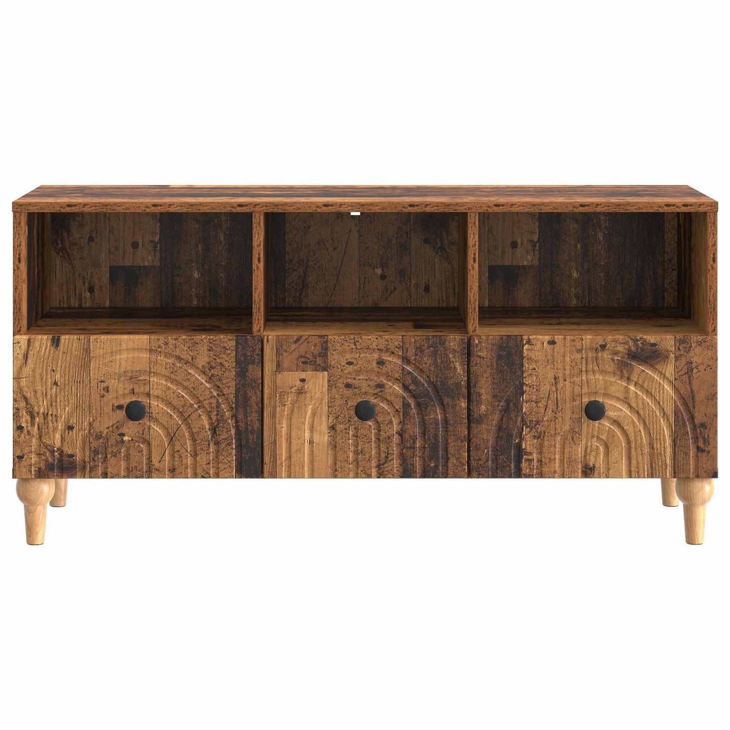 TV szekrény Öreg fa 102 x 34,5 x 50 cm Mérnöki fa