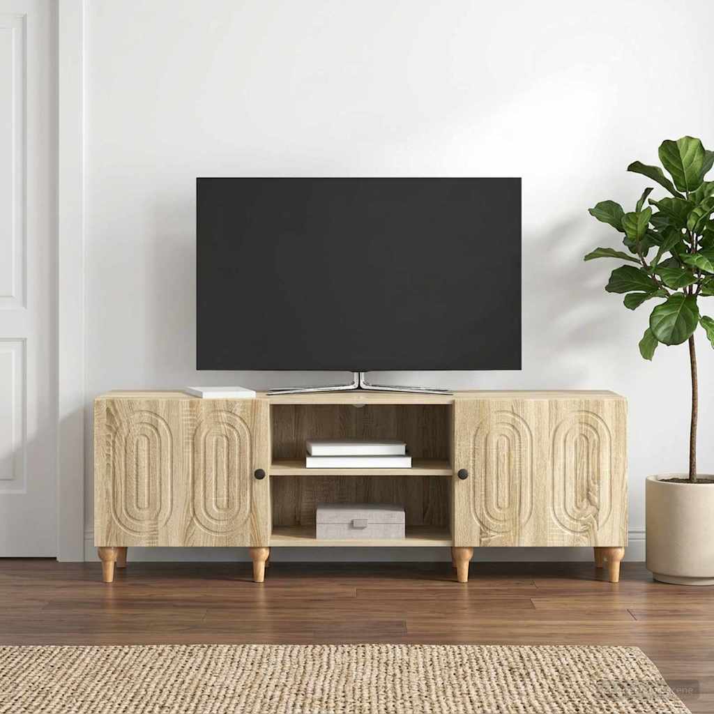 TV szekrény Sonoma Tölgy 150 x 31 x 50 cm Szerelt Fa