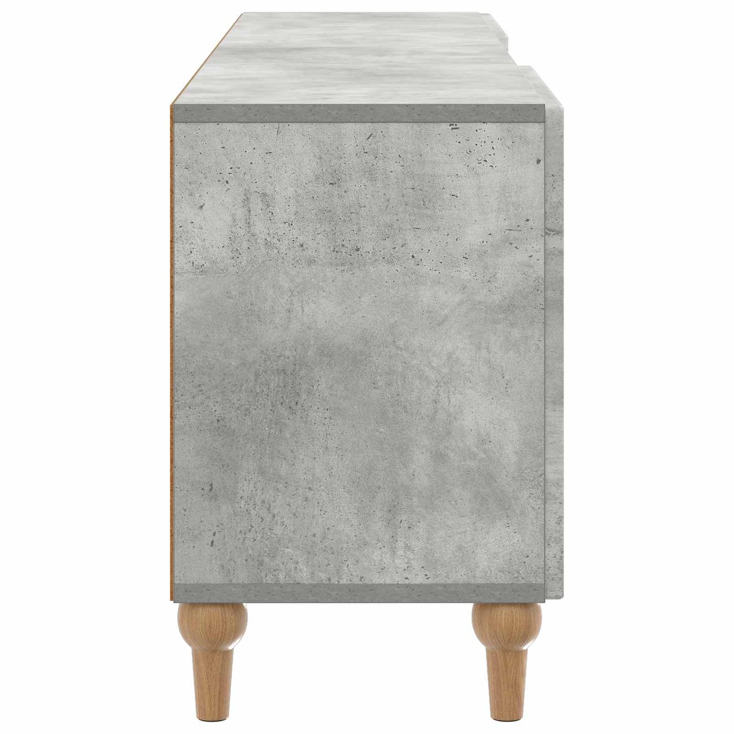 TV szekrény Betonszürke 150 x 31 x 50 cm Szerelt Fa