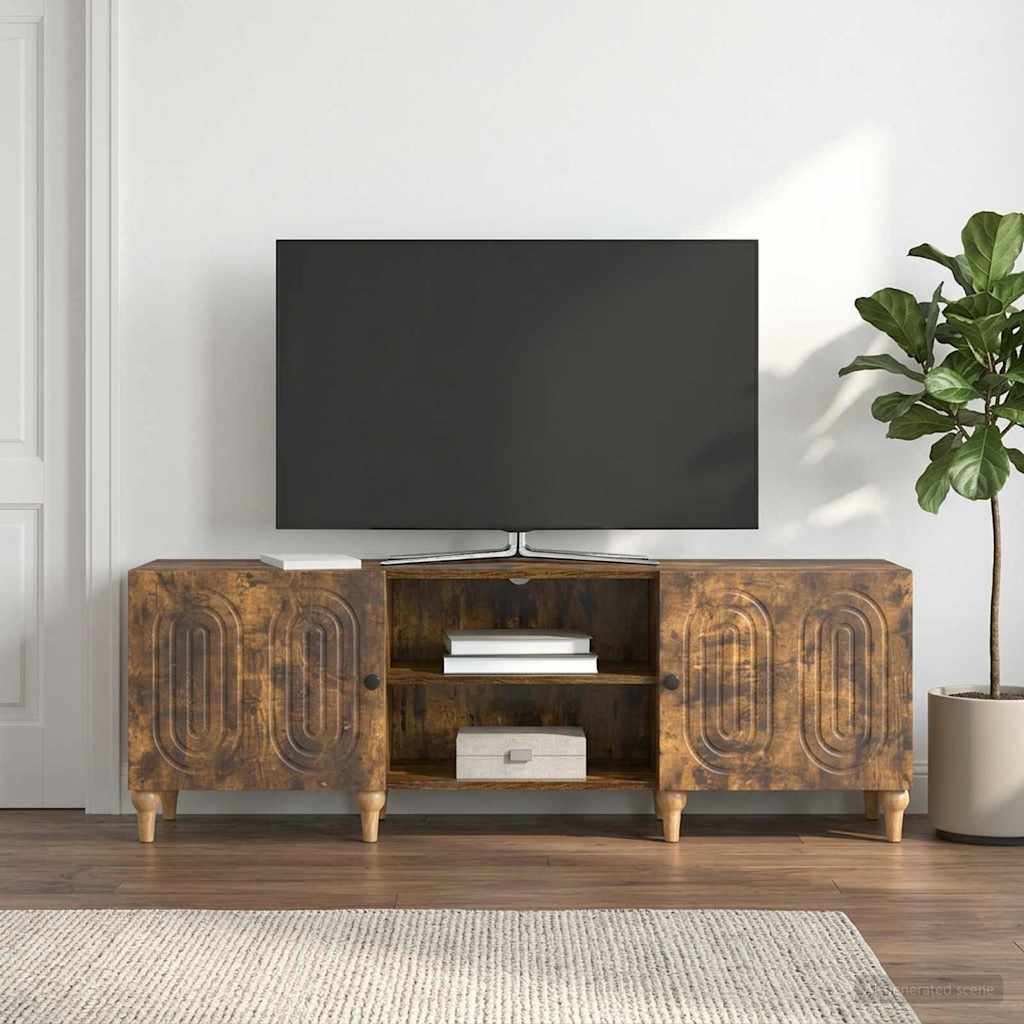 TV szekrény Füstös Tölgy 150 x 31 x 50 cm Szerelt Fa