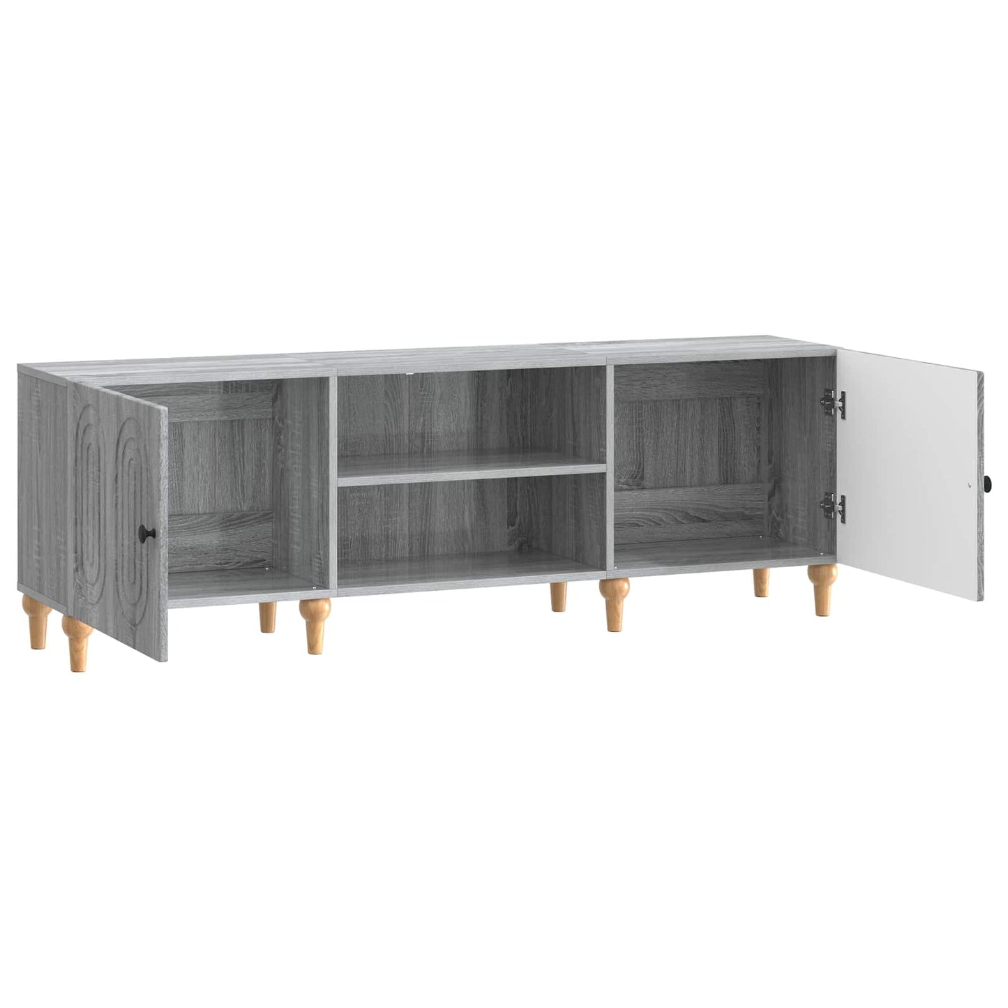 TV szekrény Szürke Sonoma 150 x 31 x 50 cm Szerelt Fa