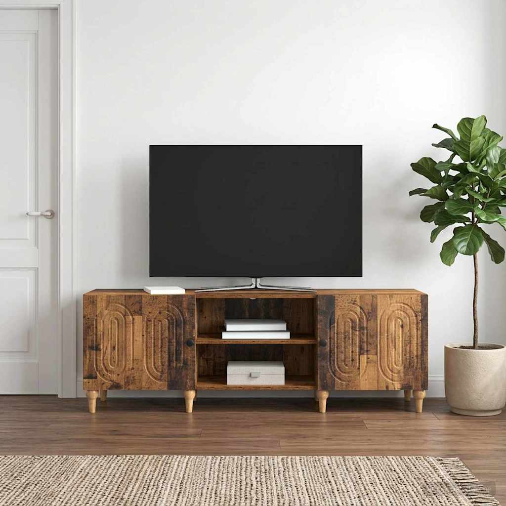 TV szekrény Antik Fa 150 x 31 x 50 cm Szerelt Fa
