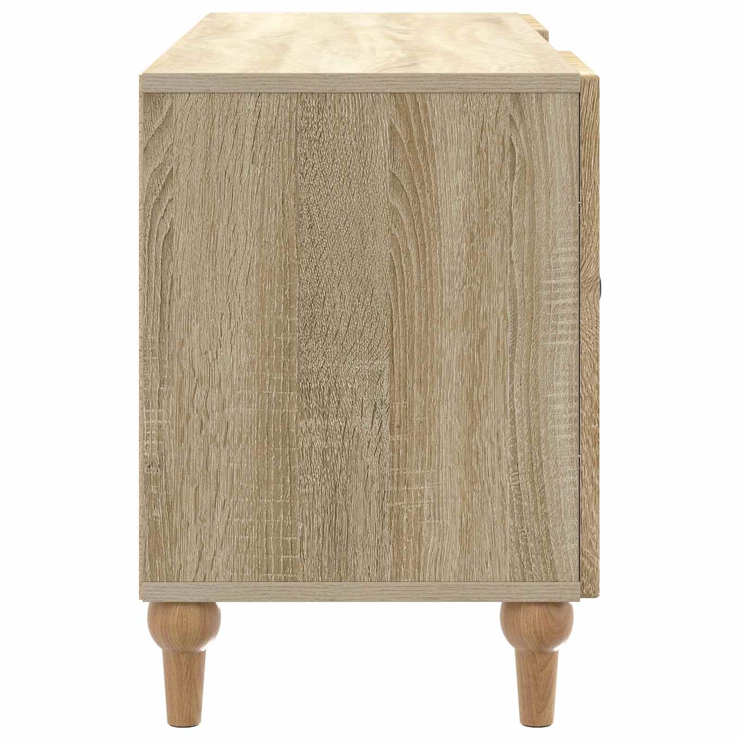 TV szekrény Sonoma Tölgy 102 x 34,5 x 50 cm Szerelt Fa