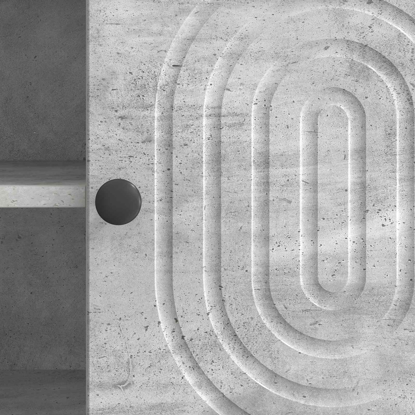 TV szekrény Betonszürke 102 x 34,5 x 50 cm Szerelt Fa