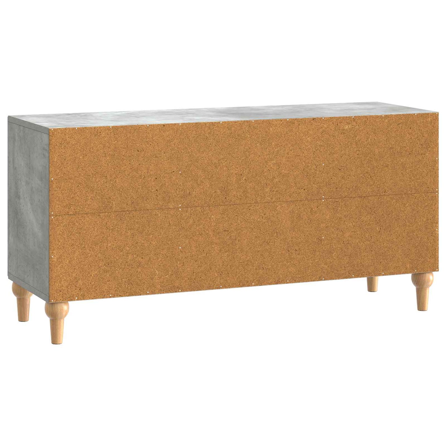 TV szekrény Betonszürke 102 x 34,5 x 50 cm Szerelt Fa