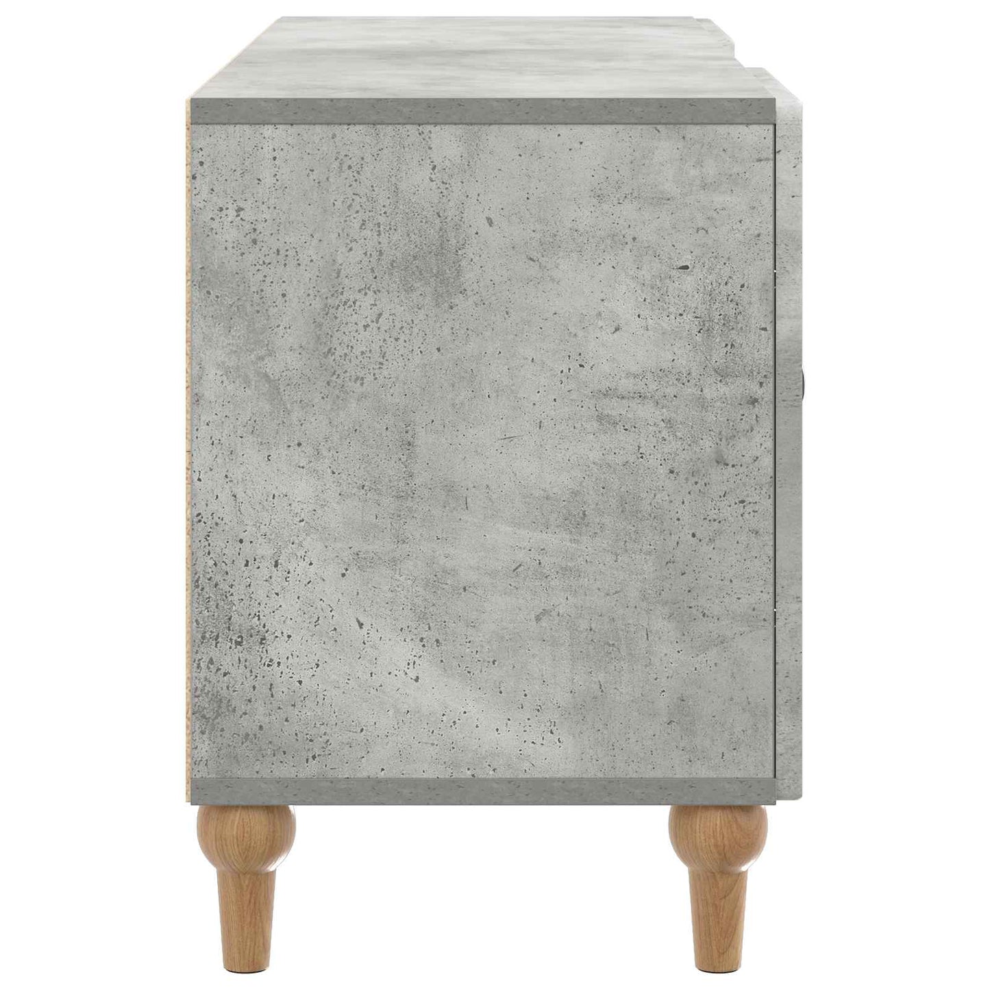TV szekrény Betonszürke 102 x 34,5 x 50 cm Szerelt Fa